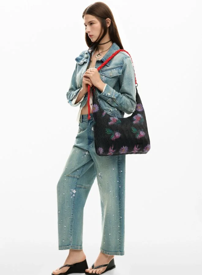 ديسيجوال حقيبة متوسطة الشكل بيضاوية الشكل